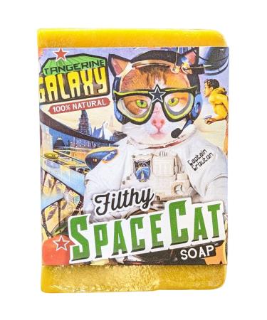 Tangerine Galaxy Filthy Space Cat Soap