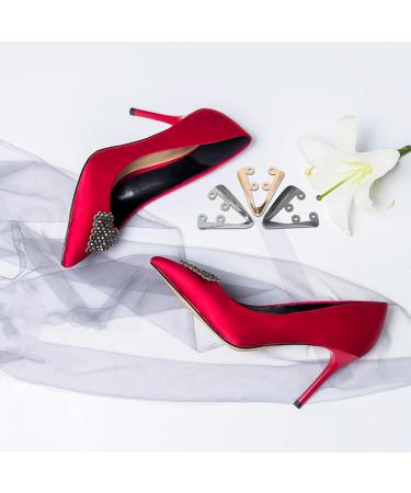 VALICLUD Metal Pointed Toe Caps - 3 Pairs Elegant High Heels Protector | International Shipping - Buy Online on GoSupps.com
