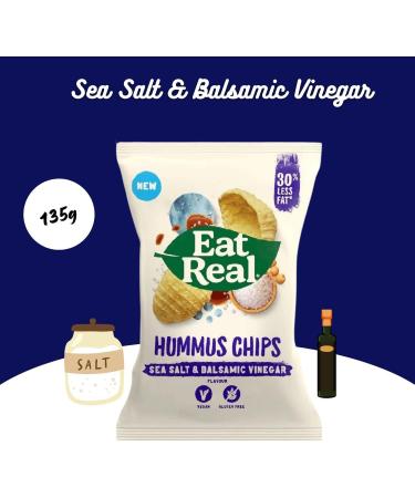 Eat Real Chips Packet Pick N Mix - Choose From 20+ Flavours | Chilli - Lemon Veggie Straws Tomato - Basil Sea Salt Sour Cream & Chive - Pack of 2 1 count (Pack of 2) - Buy Online on GoSupps.com