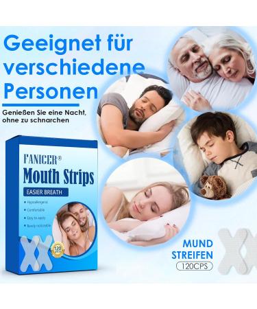 120 Pieces Mouth Tape for Sleeping | Sleep Tape to Reduce Snoring & Improve Breathing | Mundpatch Anti-Snoring Solution - Buy Online on GoSupps.com
