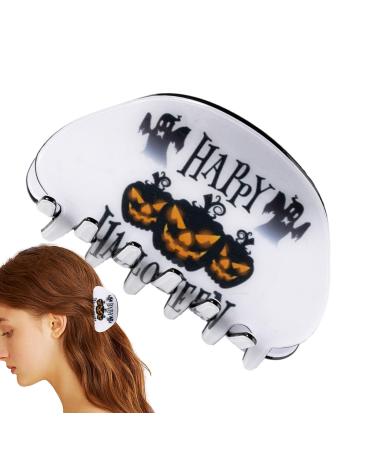 Halloween Hairpin Halloween Hair Jaw Clips Cosplay Styling Hair Clip Non-Slip Ponytail Claw Clip Party Theme Styling Hairpin for Women Girls Party B18-4-5