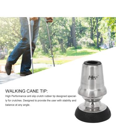 Universal Swivel Rubber Crutch Feet Walker Accessories 19mm Inner Diameter Replacement Cane Tip Walking Cane Stick Tips Universal Swivel Cane Elderly Care - Buy Online on GoSupps.com