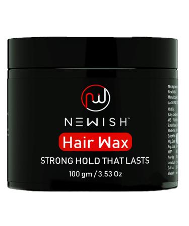Newish Natural Hair Wax for Men Stylish Restyling and Matte Texture Clay 100g