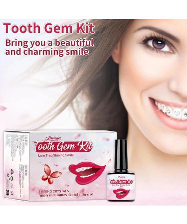 Tooth Gemstone Set | DIY Tooth Jewelry Kit for a Bright Smile | Shiny Crystal Tooth Decorations - Buy Online on GoSupps.com