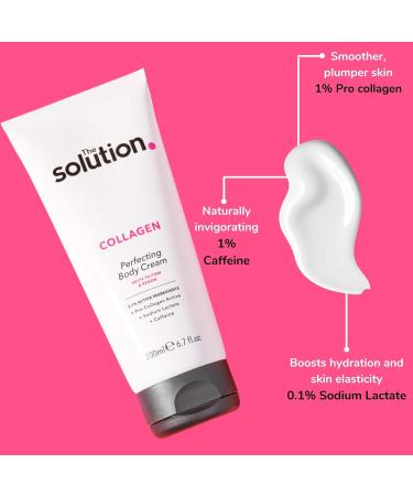 The Solution Collagen Perfecting Body Lotion 200ml with Aloe Vera - Pack of 1 - Buy Online on GoSupps.com