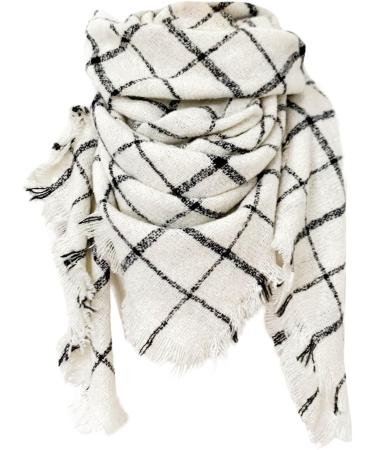 Buy Women's Triangular Cashmere Scarf with Button - Beige Knitted Neck Warmer & Cape International Shipping Available - Buy Online on GoSupps.com
