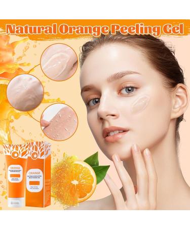 Gel exfoliant orange Gels Blanchissants Exfoliants L'orange Gel Brightening Exfoliant l'Orange Blanchissant Pour Le Corps claircissant La Peau Pour Un Nettoyage En Profondeur 100 g (Lot de 1) - Buy Online on GoSupps.com