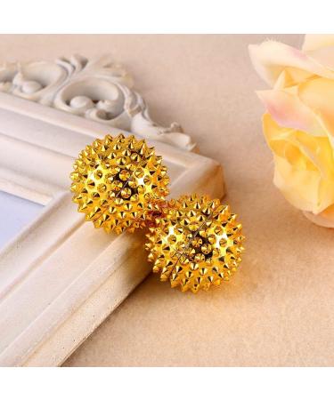 1 Pair Massage Handballs - Acupressure Massage Balls for Hand Pain Relief & Relaxation | International Shipping - Buy Online on GoSupps.com