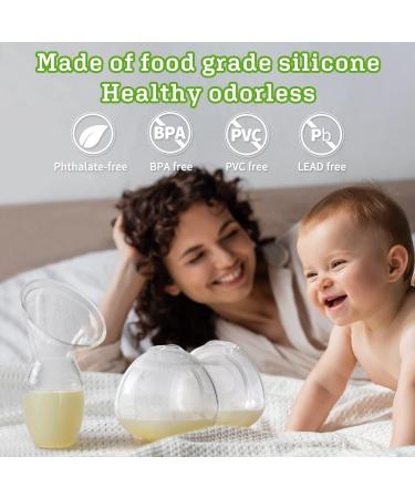 Haakaa 100ml Manual Breast Pump and 75ml Wearable Ladybug Breast Milk Collector Combo - Set of 1 Pump and 2 Ladybug Collectors - Buy Online on GoSupps.com