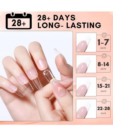 Makartt Solid Gel Nail Glue - 15ml Extra Strong Adhesive for Artificial Nails | UV Non-Stick Clear & Cherice Nail Tips - Buy Online on GoSupps.com