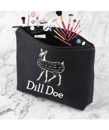 CENWA Funny Dill Pickle Gift Dill Doe Humor Deer Cucumber Cosmetic Bag Humorous Deer Gift Dill Doe - Buy Online on GoSupps.com