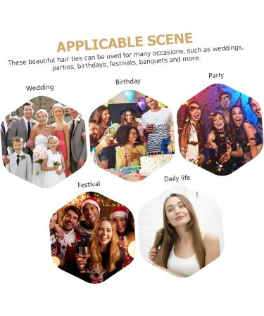 Beavorty 6 Sets metal ponytail holder ponytail holder cuff Womens hair Cuff Wrap metal hair ties circle mental hair ties circle ponytail holder hair ponytail Hair Band Miss Fashion hairpin - Buy Online on GoSupps.com