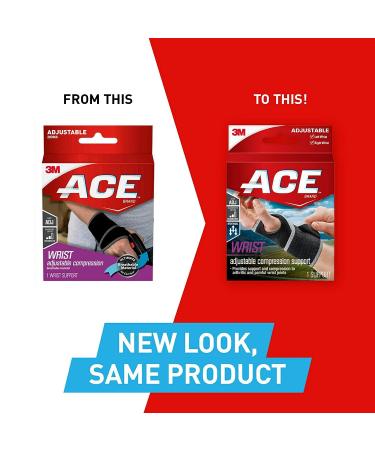 ACE Adjustable Neoprene Wrist Support - Support & Compression for Arthritic Joints - Buy Online on GoSupps.com