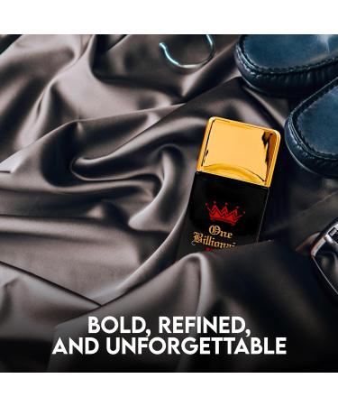 One Billionaire Sensual Woody Fragrance for Men | Long Lasting Cologne Aromatic Scent Eau de Parfum Natural Spray - Great Holiday Gift 3.4 Fl Oz/100 Ml - Buy Online on GoSupps.com