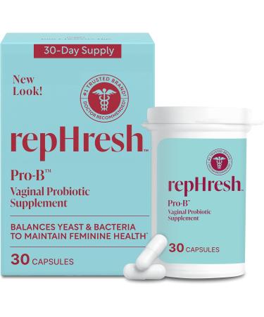 RepHresh Pro B Probiotic Supplement for Women - 30 Capsules - Buy Online on GoSupps.com