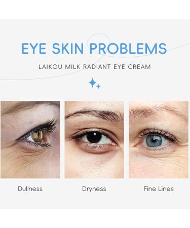 1Pc 15g Hydrating Eye Cream for Women Girls Lightweight Non Greasy Formula Long Lasting Moisture Delicate Eye Area Care Blue One Size One Size Blue - Buy Online on GoSupps.com