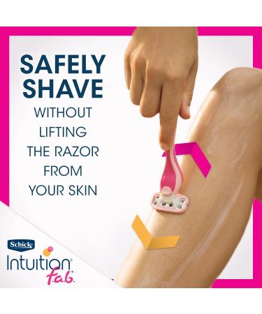 Schick Intuition F.A.B. Razor with 2 Cartridges - Ultimate Shaving Experience - Buy Online on GoSupps.com