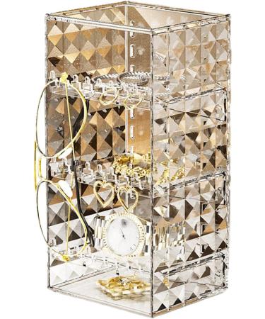 Joberio Makeup | Eyeshadow Palette Storage Box - Portable Clear Cosmetic Box Concealer Lipstick Cases - Buy Online on GoSupps.com