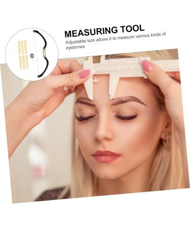 Healeved 2pcs positioning ruler eyebrow mapping tool measuring tool eyebrow horizontal ruler - Buy Online on GoSupps.com