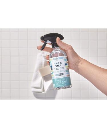 Therapy Tub & Tile Cleaner 16 fl oz. - Bathroom & Shower Cleaner Spray for Soap Scum Removal - Buy Online on GoSupps.com