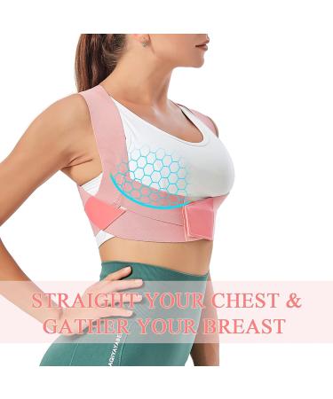 Posture Corrector for Women - Upper Back Brace for Spine Support Pain Relief & Improved Posture - Buy Online on GoSupps.com