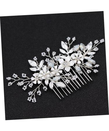 Comb Tiara Millet Beads Bride Wedding - Buy Online on GoSupps.com