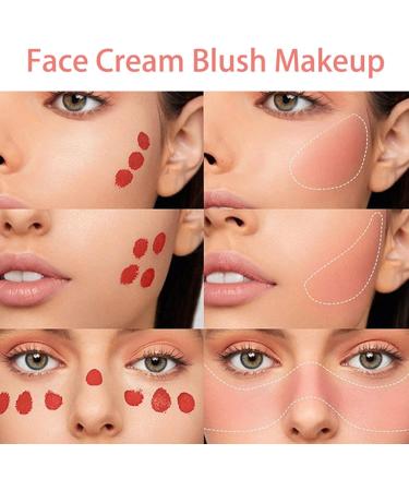 Blush Wand Sponge Applicator Beautiful Longlasting Liquid Blush Portable for Everyday Use - Buy Online on GoSupps.com