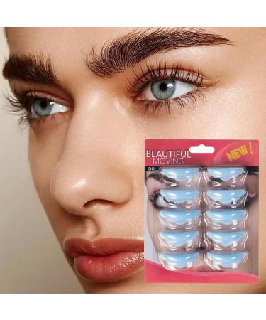 Lash Lift Rods | 5 Pairs Reusable Silicone Eyelash Pad Reusable Skin-Friendly Lash Lift Supplies for Creating Naturally Curled Eyelashes - Buy Online on GoSupps.com