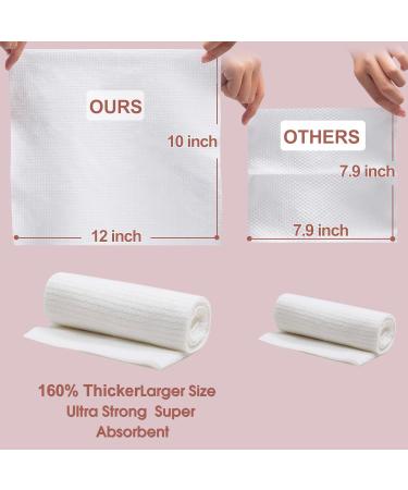 Buy XL Disposable Face Cloths - Thick 10x12 Facial Towels for Clean Skin | 2024 Latest - Buy Online on GoSupps.com