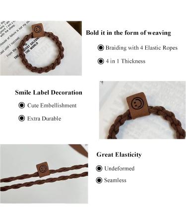 Hair Ties for Thick Hair Hair Elastic Braids Band for Teen Girls Women Ponytail Holder - Buy Online on GoSupps.com