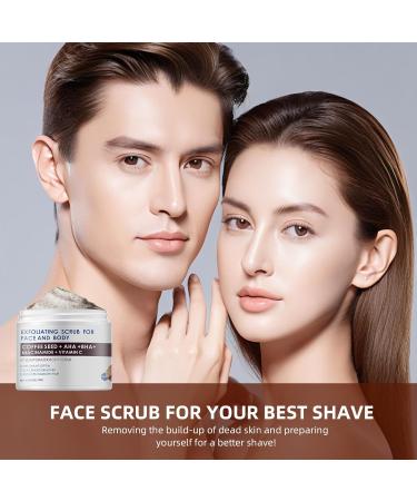 KP Bump Eraser Body Scrub | Exfoliating Face Scrub for Men & Women | AHA BHA Coffee Scrub for Ingrown Hair & Keratosis Pilaris - 4.23OZ - Buy Online on GoSupps.com