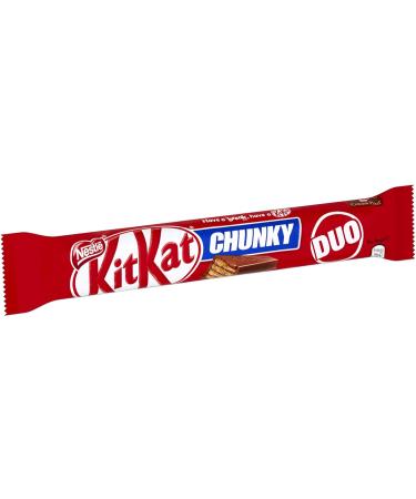 Kit Kat Chunky Duo Milk Chocolate Bars 24 x 64 g - Buy Online on GoSupps.com