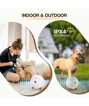 Bubbacare Ultrasound Anti-Bell Device | 33ft Rechargeable Waterproof Bark Control for Dogs - Ideal for Large & Small Breeds Indoors & Outdoors - Buy Online on GoSupps.com