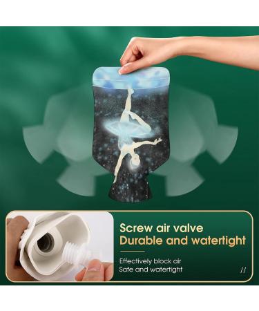 Starry Dancing Girl Hot Water Bottle | Plush Bed Warmer for Adults & Kids | 26.5x15.3cm - Buy Online on GoSupps.com