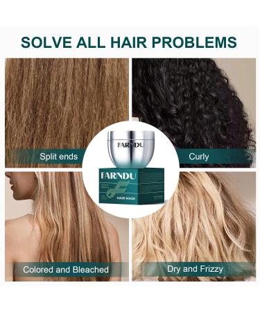 Deep Repair Hair Mask for Damaged Hair - Rosemary Keratin & Collagen | Hydrating & Conditioning 300ml - Buy Online on GoSupps.com