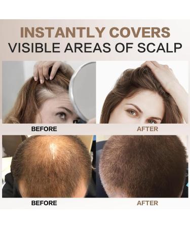 Space Hair Coffee Brown Powder - 4g Hair Thickener & Concealer for Men & Women | Wind & Waterproof Formula - Buy Online on GoSupps.com