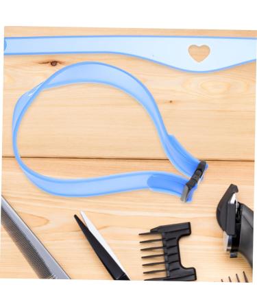 Silicone Hair Cutting Guide | Fade & Shaping Template Tool - 56x4cm Blue for Precision Haircuts - Buy Online on GoSupps.com