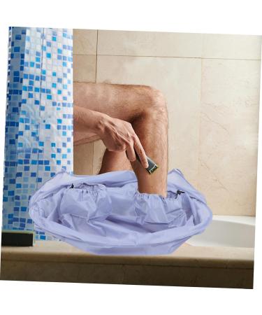 Foldable Leg Shaving Bib Apron for Men - Hair Catching Removable Cloth Perfect for Easy Grooming & Cleanup - Buy Online on GoSupps.com