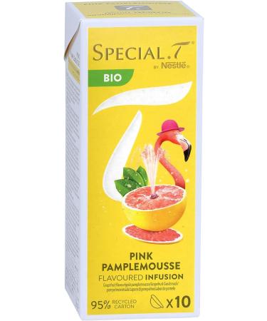 Special.T - 50 Capsules - 5 Varieties of 10 Capsules - Grapefruit Rose (Organic) Verbena (Organic) Tangerine Peach Tropica - Buy Online on GoSupps.com