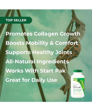 Youngevity Ultimate Gluco-Gel Bone Support Supplement with Glucosamine Sulfate and Gelatin 120 Capsules - Buy Online on GoSupps.com
