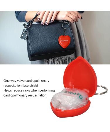 6pcs CPR Face Shield Keychain Set for Home | Portable Cardiopulmonary Resuscitation Face Shield - Buy Online on GoSupps.com