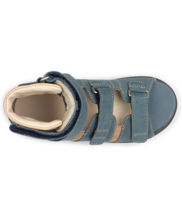 Buy Memo Basic CP Kids Ankle Support Sandal with Built-in AFO Brace Denim 1.5 Little Kid | International Shipping Available - Buy Online on GoSupps.com