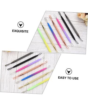 Balacoo 7pcs Double-headed Extrusion Ring Beauty Tools Blackhead Removal Blackhead Removers Stainless Steel - Buy Online on GoSupps.com
