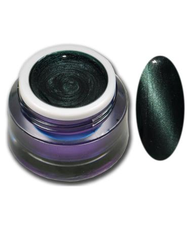 5ml Cat Eye Color Gel Emerald Green Magnet Gel Premium Colorgel RM Beautynails 05-Emerald
