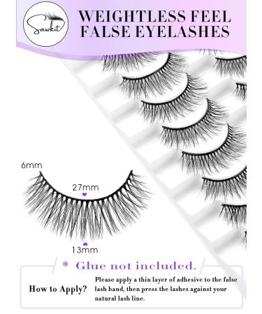 Classic Lash Extensions - Luxurious Natural Mink 6-13mm Eyelashes | Comfortable Easy to Apply High-End Fiber Lashes for Superior Volume - Buy Online on GoSupps.com