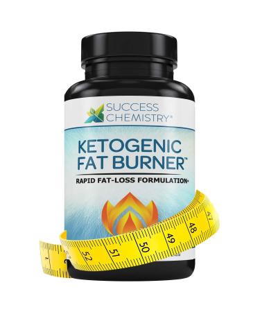 Ketogenic Fat Burner Women & Men - Burn Belly Fat Fast - Carb Blocker - Weight Loss - Focus - Achieve Perfect Ketosis - Diet Pill - Non GMO - 60 Veggie Caps