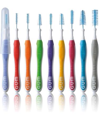 Gum Trav-ler Interdental Brushes Mix Pack (9 Pieces) - Best Oral Care for Healthy Gums | International Shipping Available - Buy Online on GoSupps.com