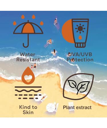 Advanced Sun Cream Spf 50+ UV Face Cream SPF 50 UVA & UVB Protection Immediately SPF 50 Face Moisturiser Hydration Cream for Daily Use Suncream Water Resistant & Non-Greasy - Buy Online on GoSupps.com