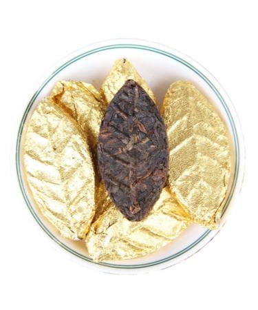 Arbre Ancien Feuille D'or Th Pu'er M r De R gion De Menghai Yunnan 500g / 17 64oz Choix De Qualit