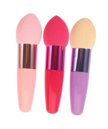 Didiseaon 3pc Concealer Sponge Eye Makeup Brush Travel Makeup Brush Makeup Brush Tools Professional Makeup Powder Foundation Brush Makeup Sponges for Foundation Major Travel Size Shadow